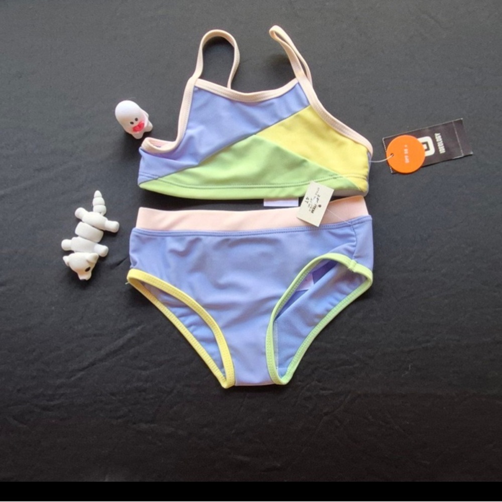 Ideology Core Girls Swimsuit color Mul size 4T.